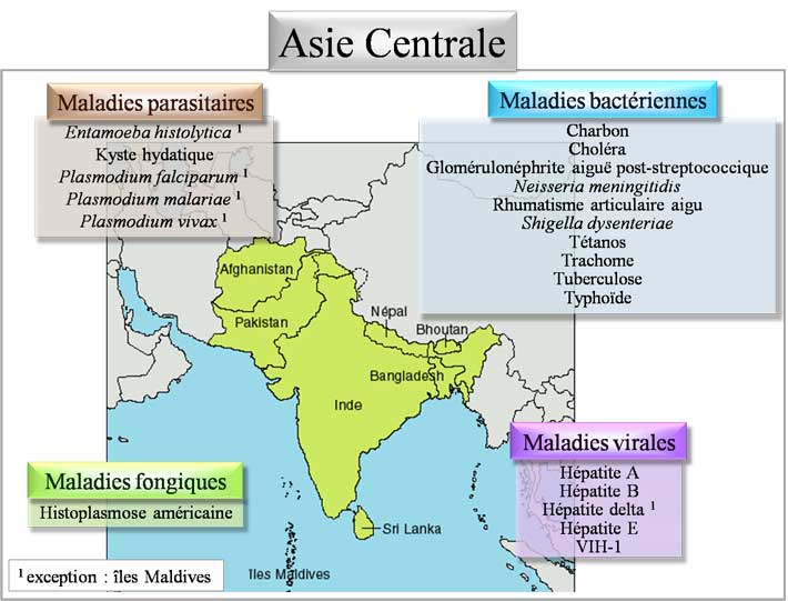 Pathologies d'Asie centrale