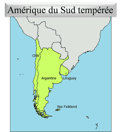 Amérique du Sud tempérée