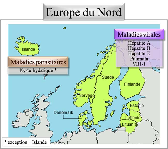 Pathologies d'Europe du nord