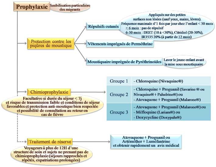 Prophylaxie anti-palustre